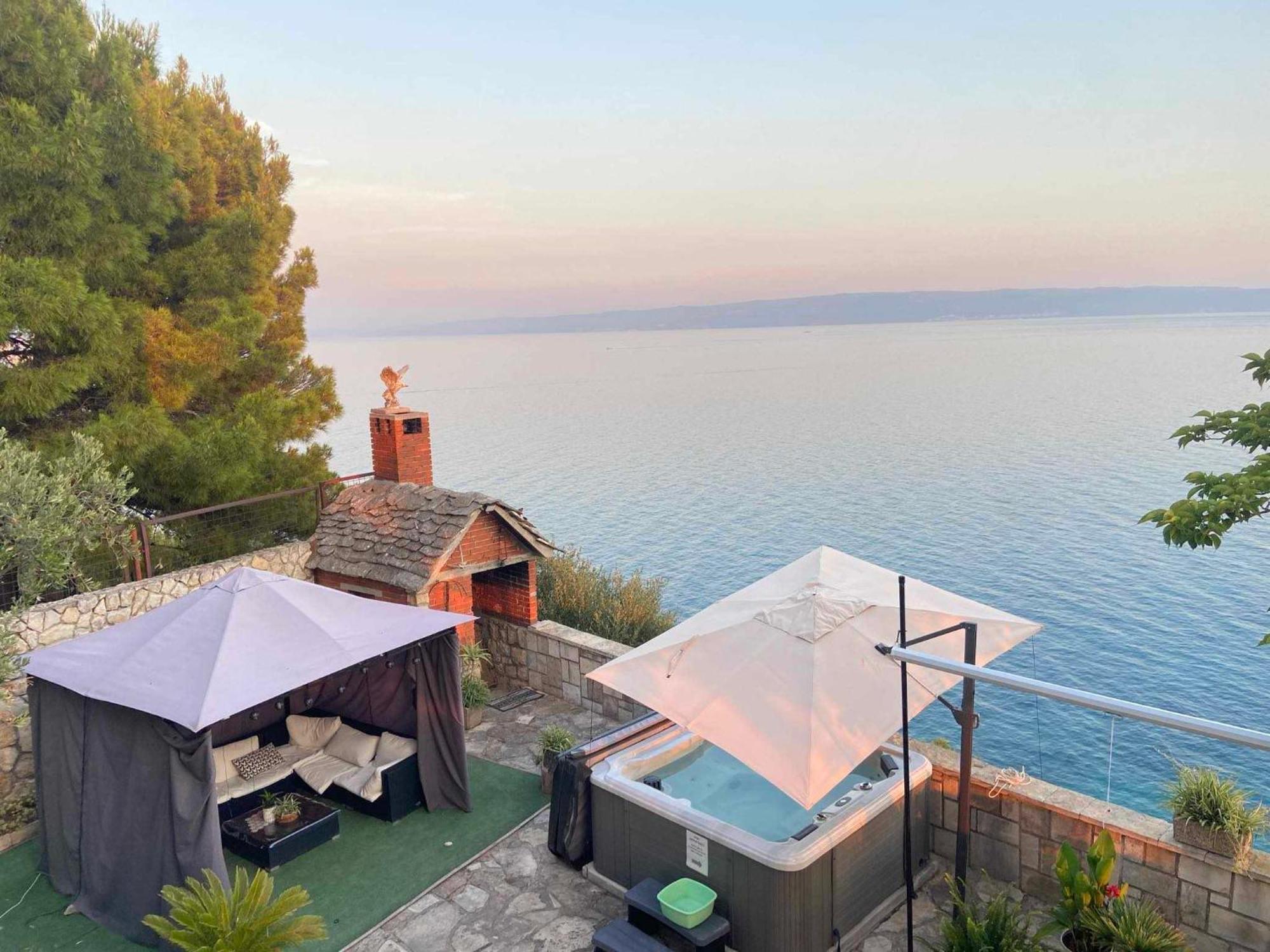 Super Horizont -Free Parking And Jaccuzzi Otel Stobreč Dış mekan fotoğraf